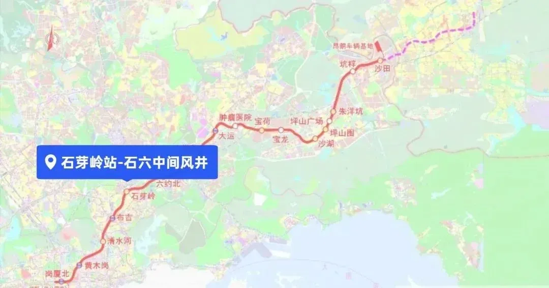 深圳14号线最新进度:我们正快马加鞭的接壤惠州