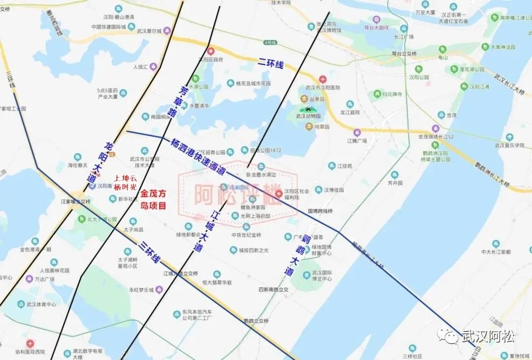 房天下>资讯中心>楼市>正文>四新大道实景:上杨泗港快速通道匝道口