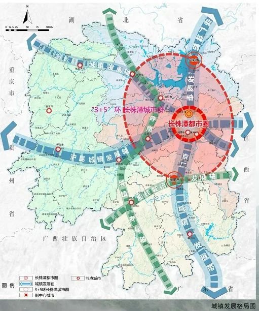 株洲机遇重磅湖南2035年国土空间总体规划公示