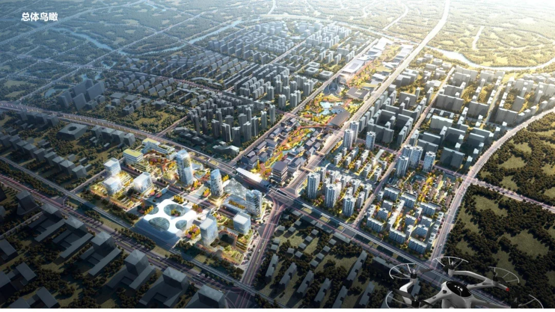 集地标场景,立体交通,商业中心,商务办公于一体,立足天府牧山数字新城