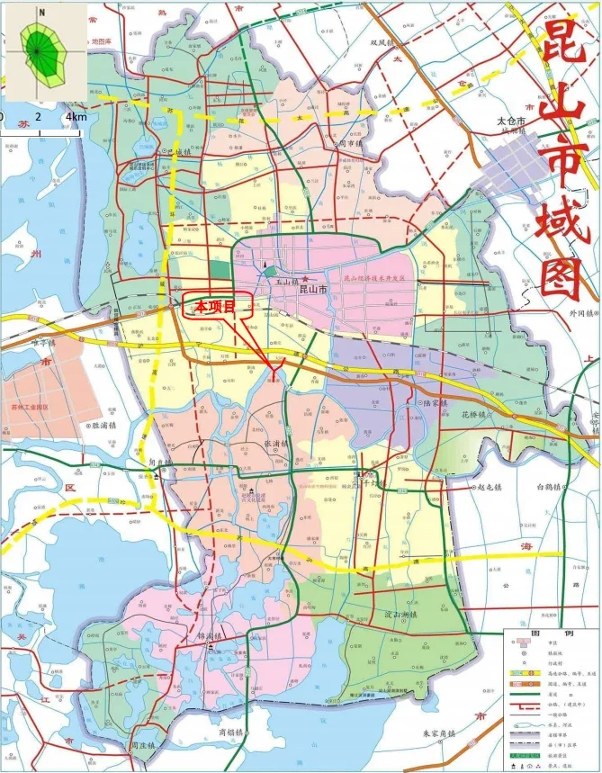 张浦机会来了昆山柏庐路南延工程项目环境影响评价报批前公示