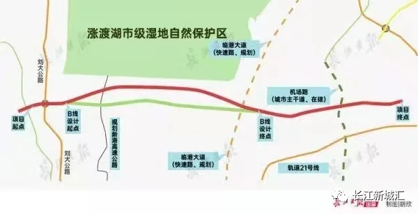 g347国道浠水线路图,g347国道黄冈线路图 该项目也称g347国道江北快速路东延线,对接始于二七长江大桥下的江北