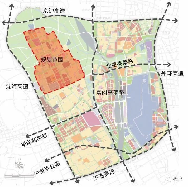 前湾位于上海主城区和闵行区的西北角,是虹桥商务区范围内最后一块