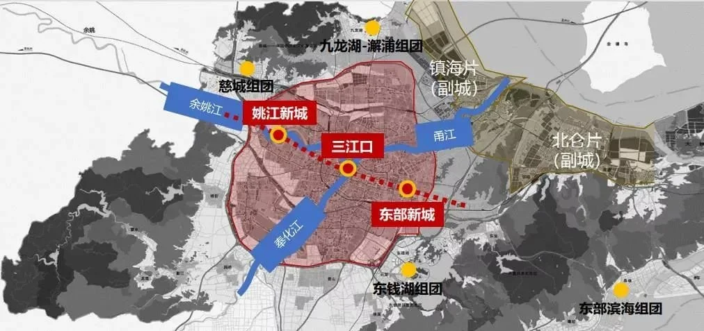 凭借比肩三江口和东部新城的心级定位,成功跻身城市一线板块