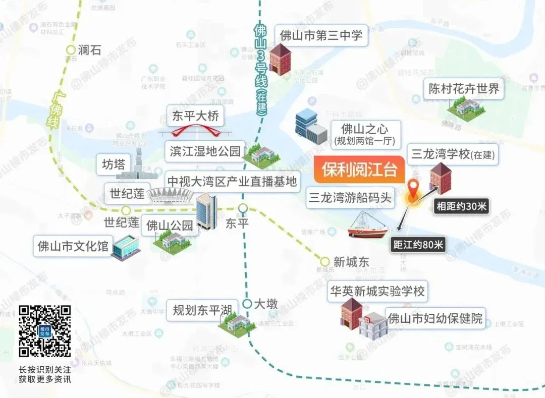 东平河上阅江台！佛山豪宅大换血，这次是保利挑战保利！-房产资讯-房天下