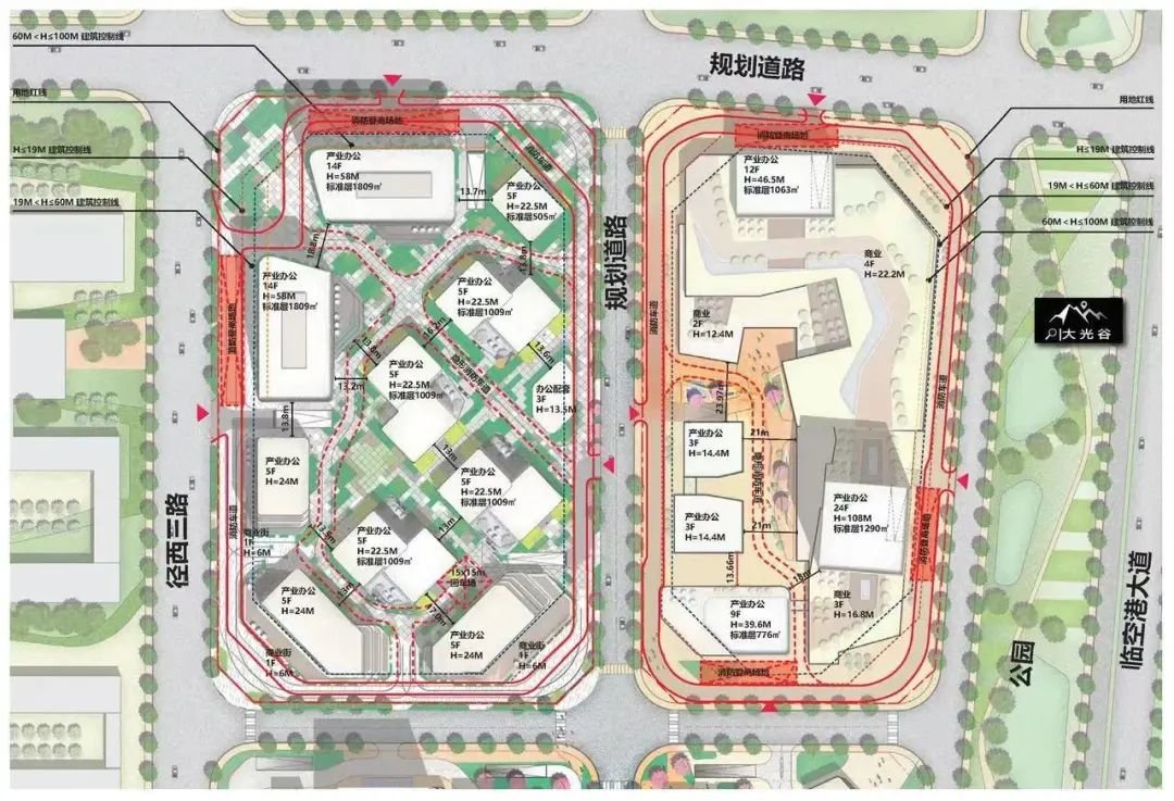 总投资51亿东西湖迪马数智中心二期a地块规划方案的批前公示