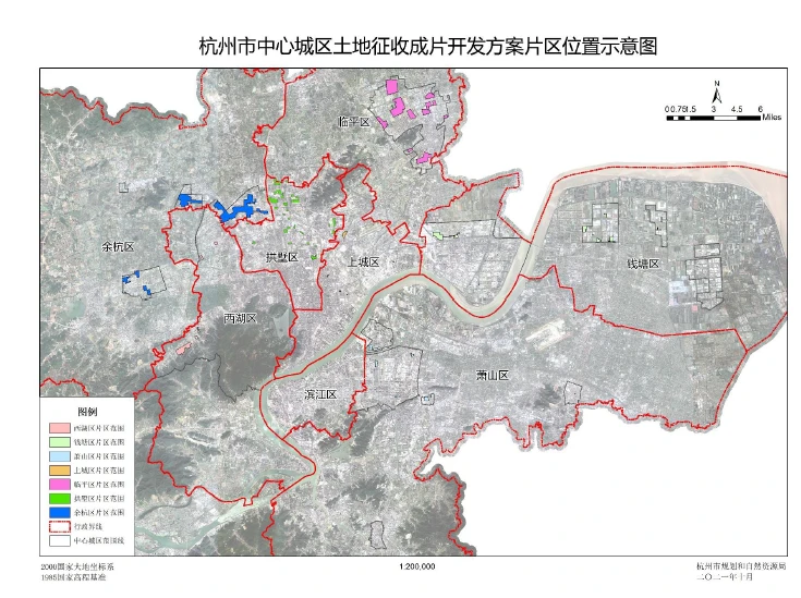 >正文> 具体区域上,上城区涉及闸弄口,彭埠,笕桥,四季青,九堡五个街道