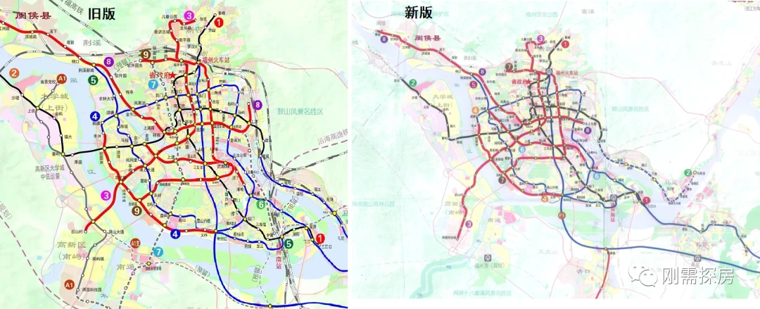 福州地铁第三轮规划线路又起变化怎么看