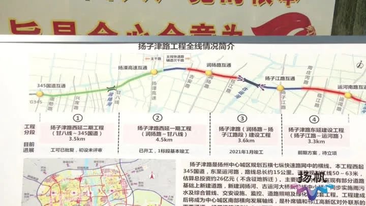 重大利好扬州这条快速路即将全线贯通