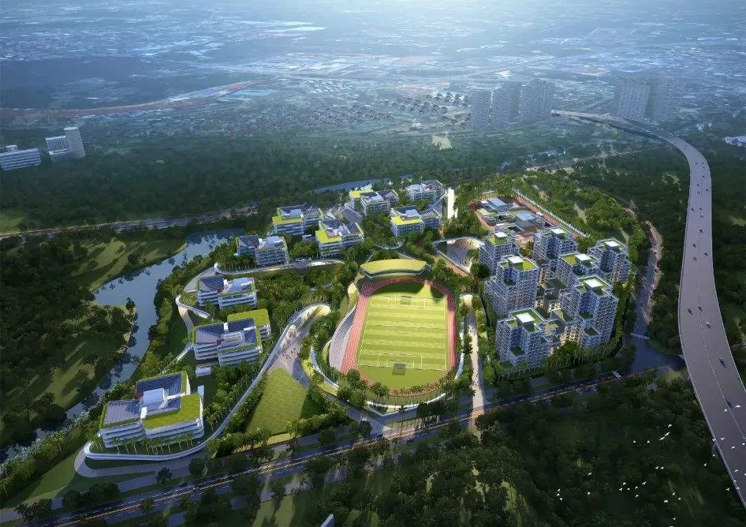 位于龙岗区的高中园命名为:深圳市高级中学高中园