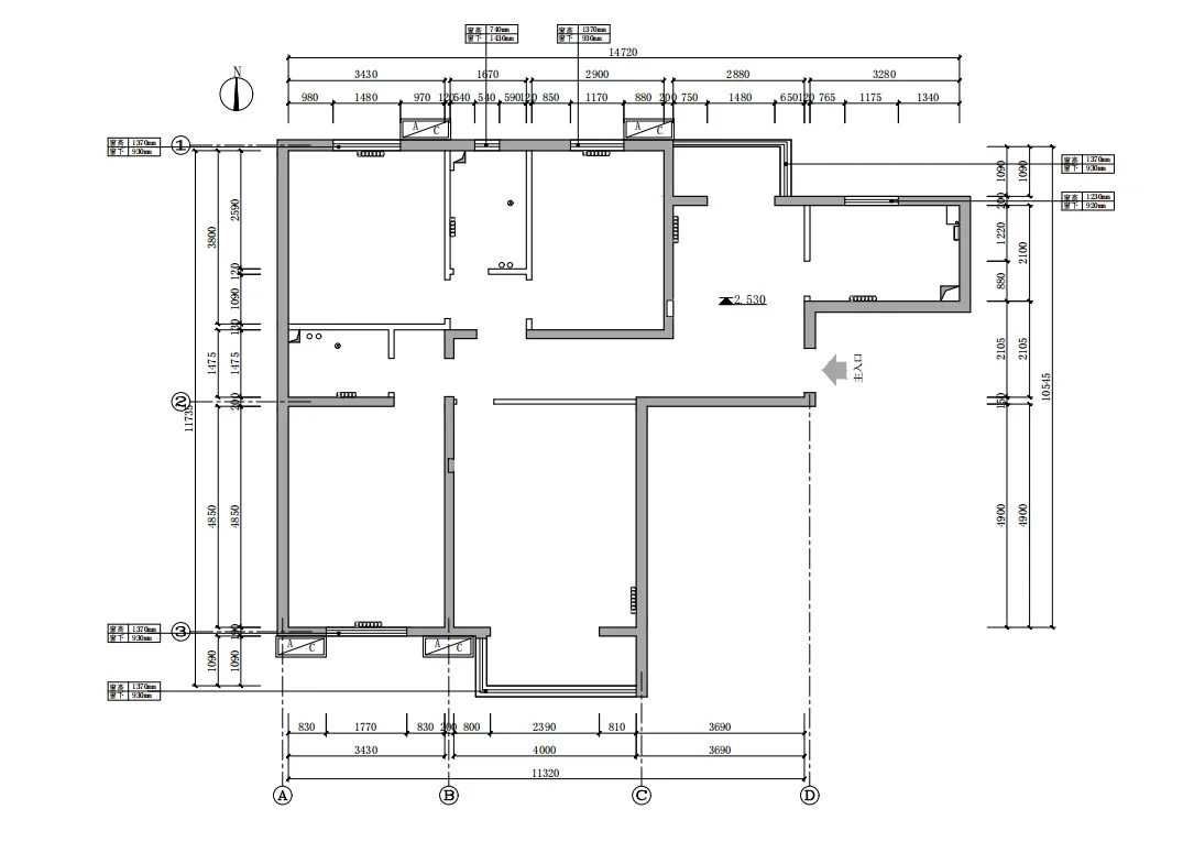 已完工设计风格:现代简约房屋户型:三室一厅建筑面积:140平房屋信息