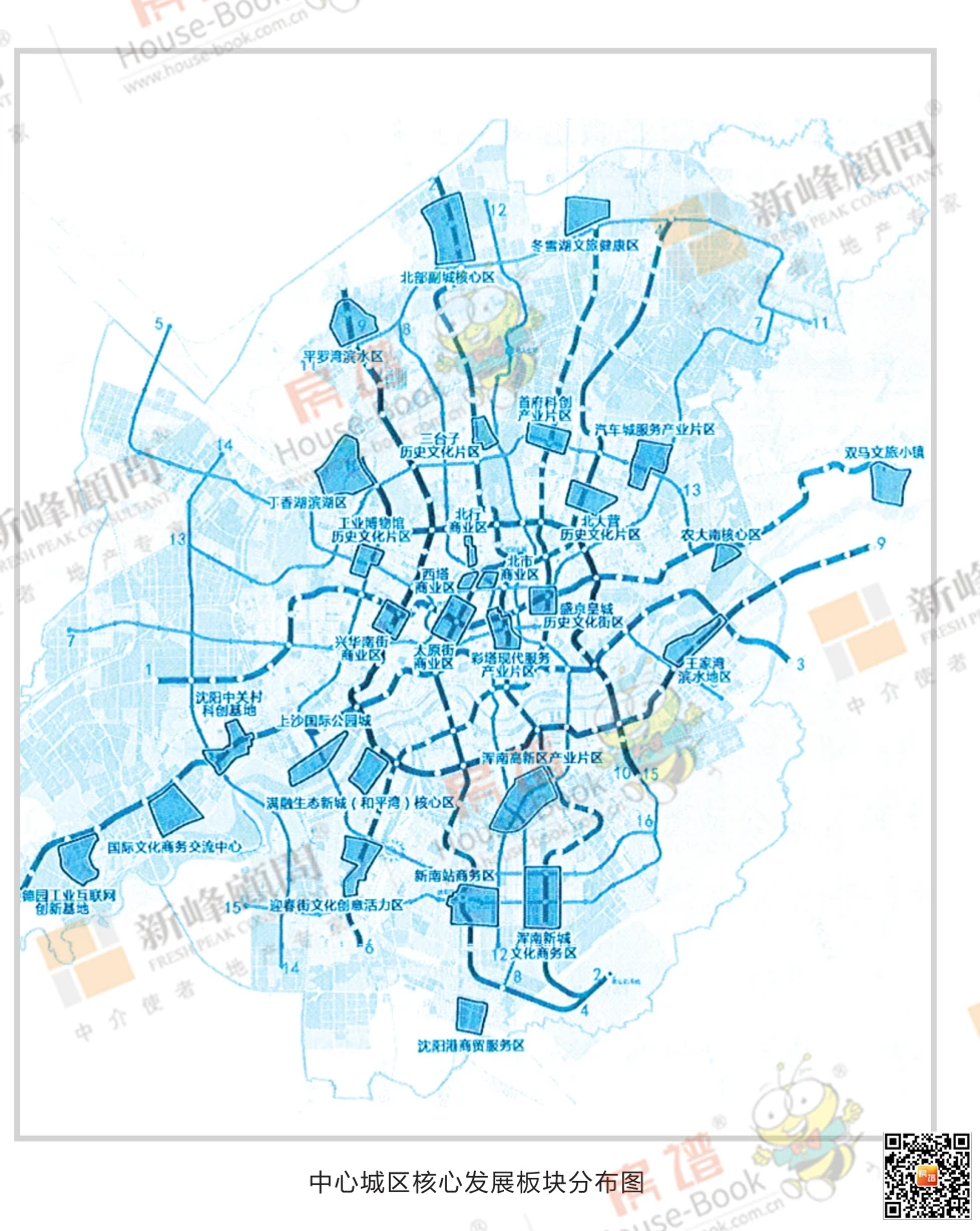 重磅发布沈阳市城市35个核心发展板块房谱独家