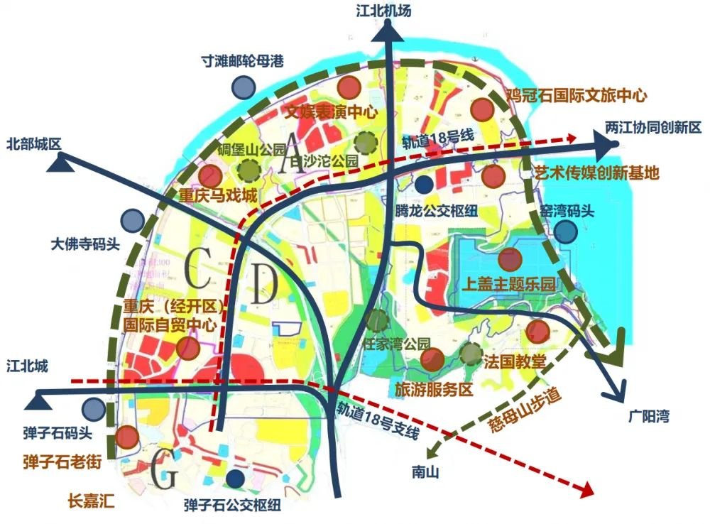 解放后,南岸区级机关长期设在马鞍山,使上新街成为南岸的中心.