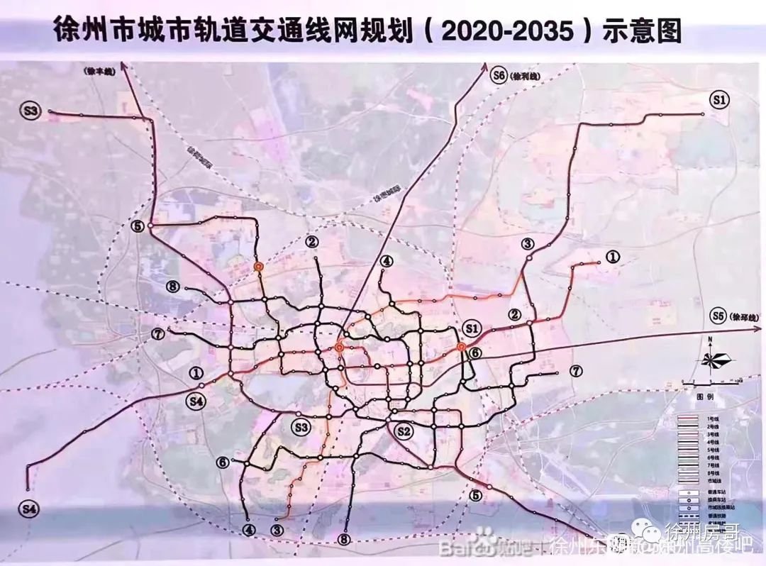 今年徐州地铁将实现3条在建s2号线也来了还有网曝86远期规划