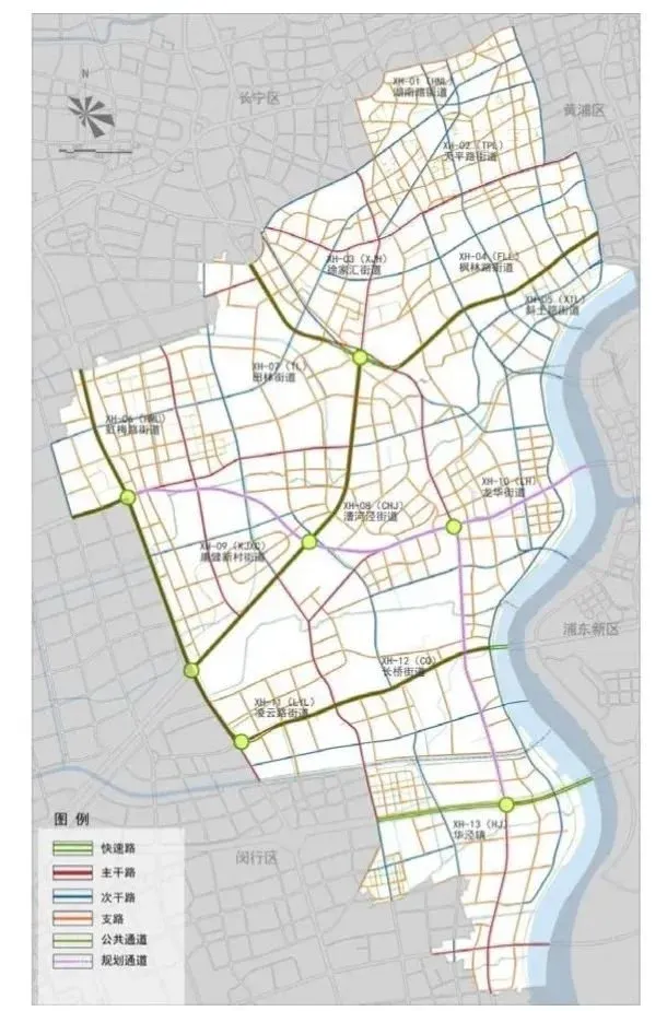 徐汇区(上海2035总体规划)单元规划,规划范围54.9平方公里-房产资讯-房天下