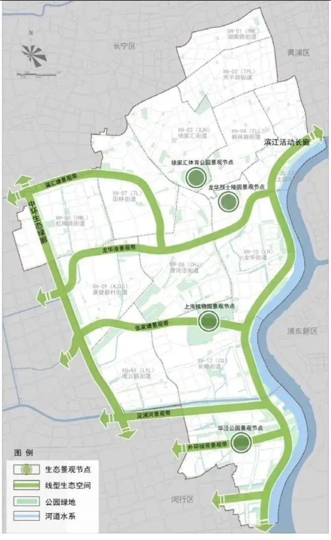 徐汇区(上海2035总体规划)单元规划,规划范围54.9平方公里-房产资讯-房天下