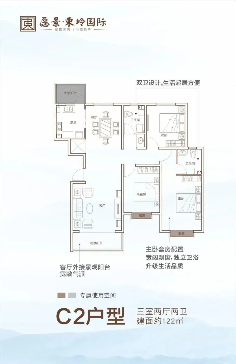 南北对流才叫会呼吸的家,库尔勒南北双阳台的户型有哪些?-房产资讯-房天下