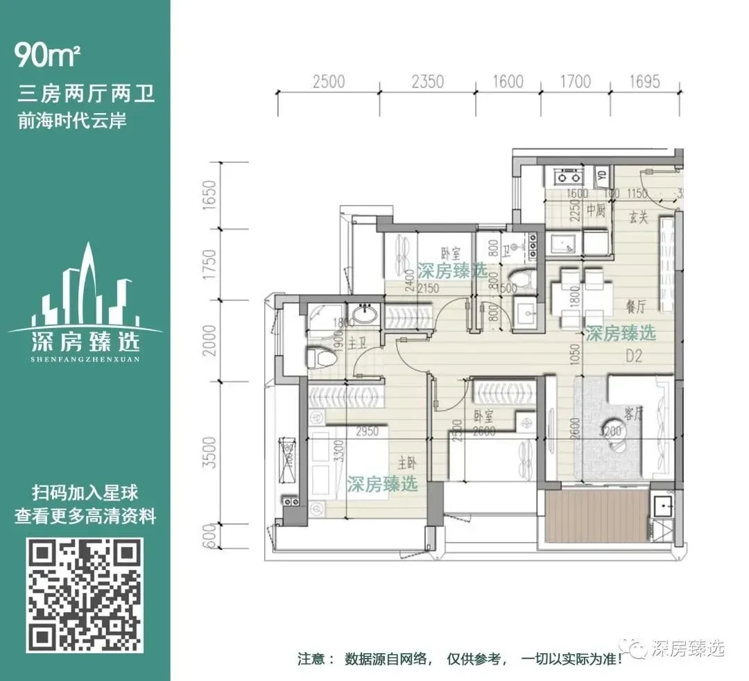 前海时代三期最新户型图曝光(高清版),预计年底入市!-房产资讯-房天下