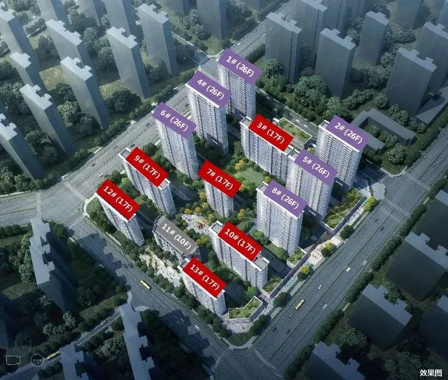9盘登记:2.8万/㎡盘飘红,纯新盘首开23万起,刚需可冲!_房产资讯_房天下