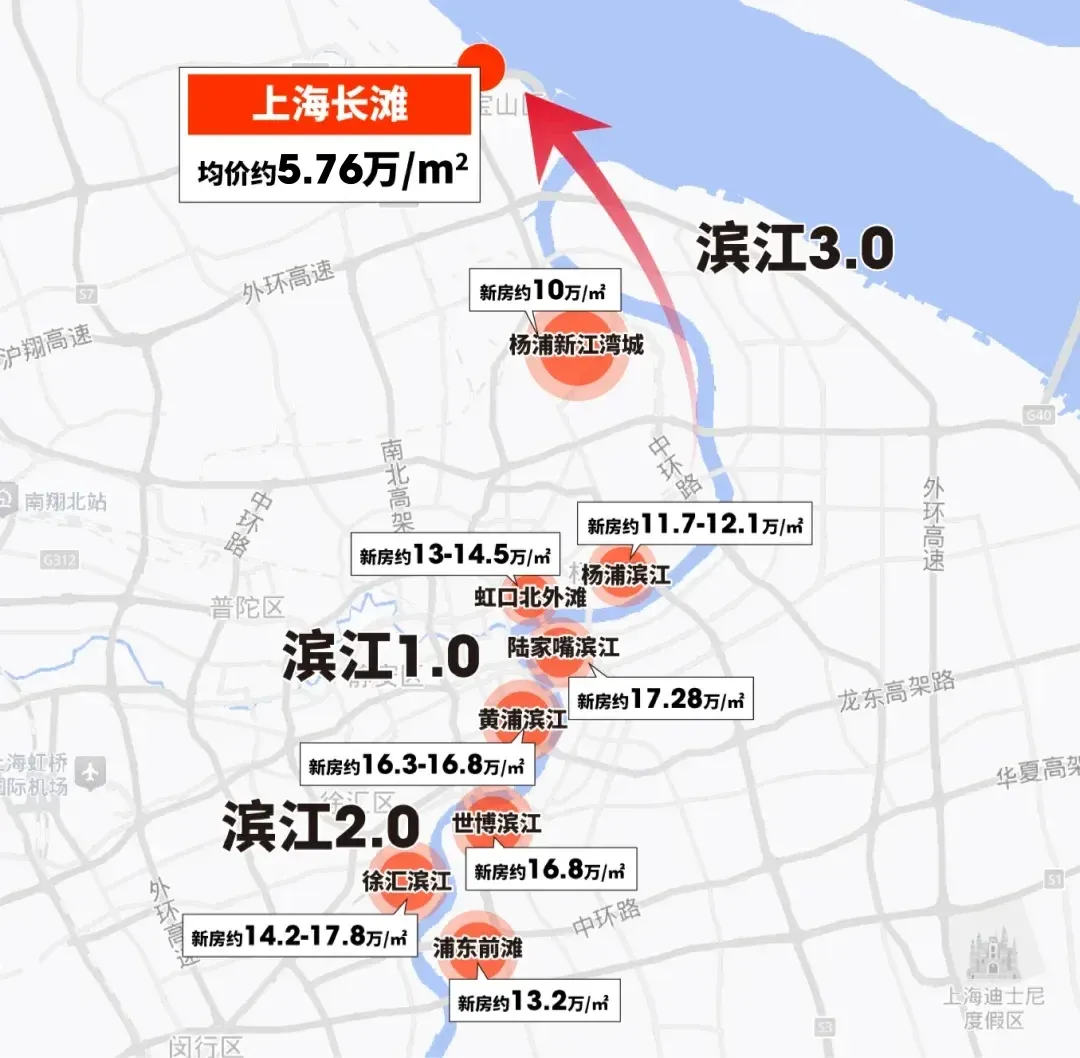 约146万方一线滨江大城,上海长滩火热在售中!总价约370万起,实景现房+高品质装修+成熟配套!-房产资讯-房天下