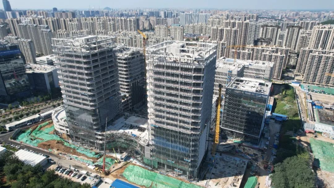 航拍大图看长岭山片区,以及银丰玖玺城实景照片。-房产资讯-房天下