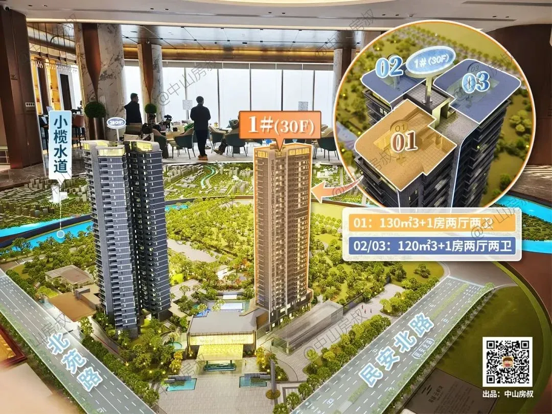 实探!中山新江景豪宅,节后入市!最小120平,得房率100%-房产资讯-房天下