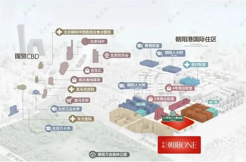 朝阳四环、地铁口、朝阳港、环宇城、人大附,面积段为102-190㎡,下周末开盘——朝阳ONE-房产资讯-房天下