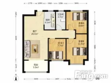 东戴河新区 文化星城 2室2厅