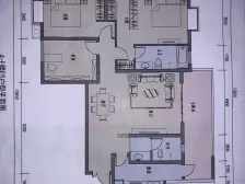 九方天街回迁房3室2厅2卫南北朝向98.00万元出售