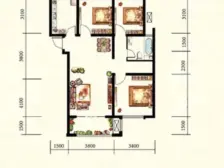 泾县 世家花园 3室2厅