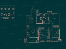 合肥周边 新滨湖·孔雀城 3室2厅