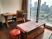 市政府旁阪急百货文化广场边 嘉恒广场精装公寓 看东部新城全景