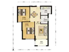 丹徒 圣地雅格小区 高楼层 2室2厅 楼层很好