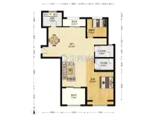 莱山 金海名园 3室2厅双卫,19层。
