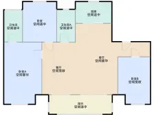 世茂云图花园3室2厅2卫南朝向92.00万元出售