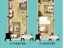 阳光西海岸使用面积90平方复式楼两房 东南向可看江。