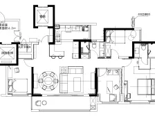 两岸风华4室2厅2卫南北朝向300.00万元出售