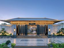 两梯一户独享大露台享新中式园林景观改善住宅