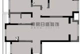 【郑州东易日盛装饰】119平方三室两厅现代新极简装修效果