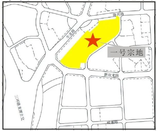 中心城区两宗地块成功拍卖 成都城投10.91亿底价摘得龙潭寺97.9亩人才公寓用地