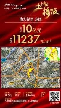 上半年土拍收官斩获颇丰 今日主城3地块累计成交22.2亿
