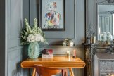 浪漫的家庭办公室装修设计 打造高端时尚的巴黎风格工作空间