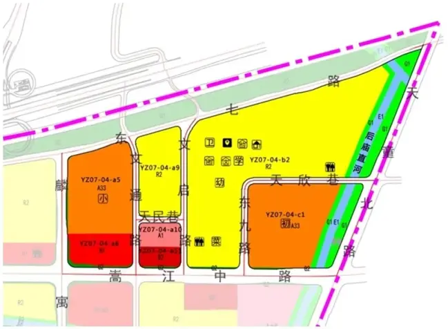 钟公庙地段九年制学校来了!鄞州这一宝地规划调整公示