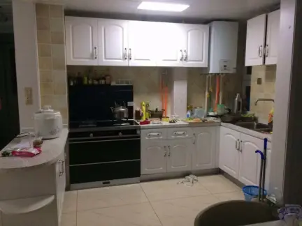 简欧厨房灶台装修效果图