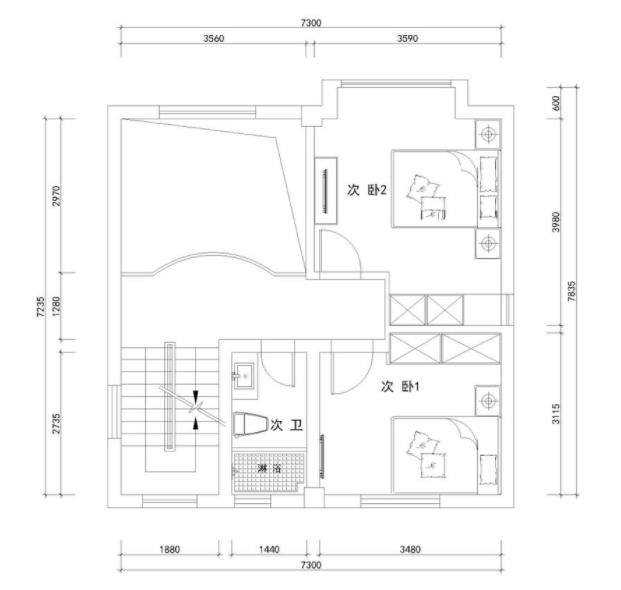 270平米四居室的美式风格案例，半包只花21万！-金地湖城大境别墅装修