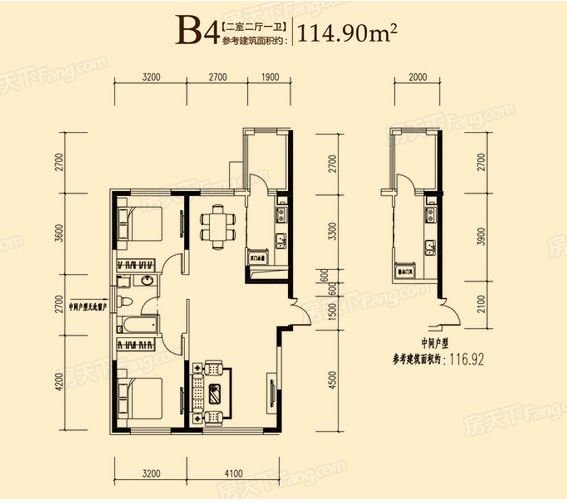 114.9平米的二居室，采用中式风格装修的效果如何呢？-爱达盛锦装修