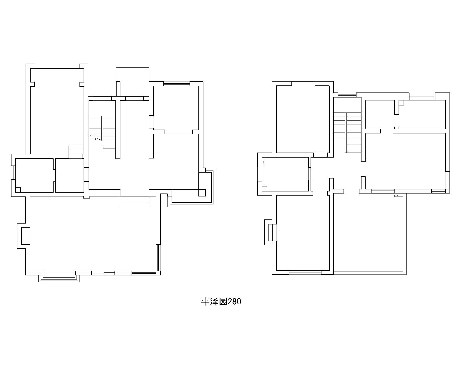 中式风格四居室装修案例，300平米的房子装修多少钱？-丰泽园别墅装修