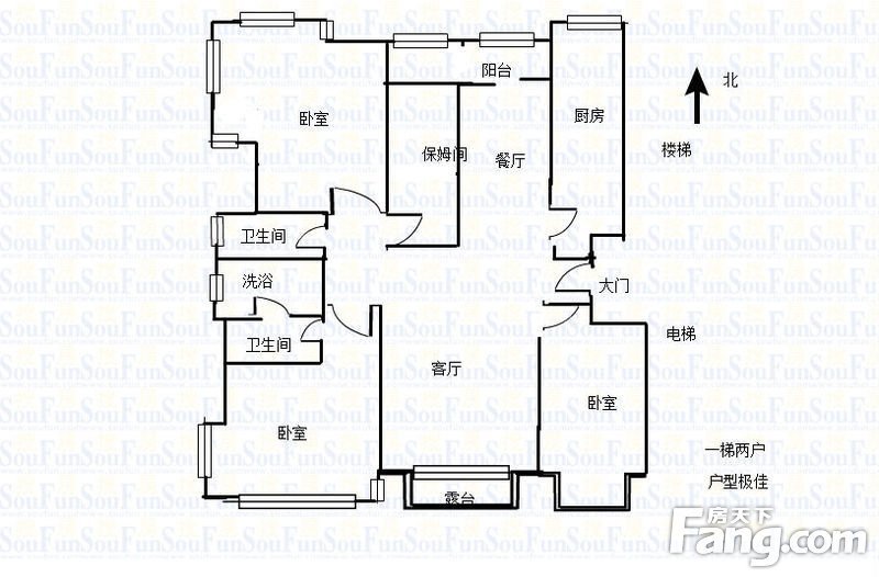 三居室的房子，足足128.43平米，如果用全包方式17万元是不是很划算？-金融街融景城装修