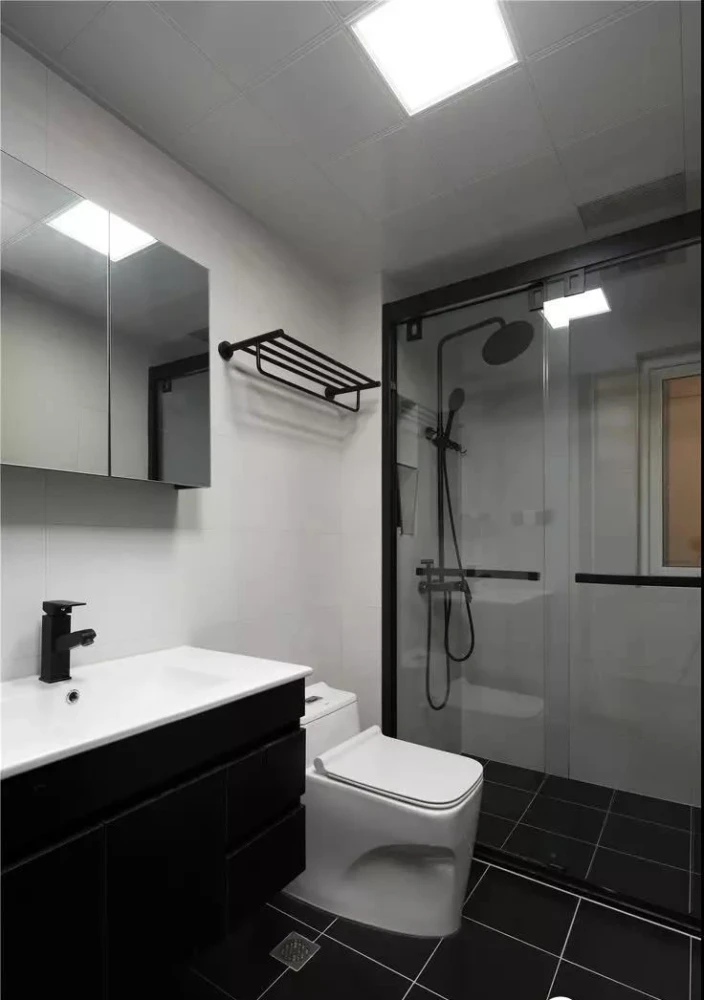 卫生间干湿分离,施工设计以客户的要求为基准.