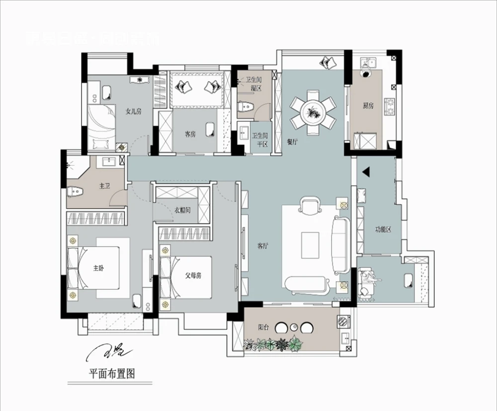 上上城 160欧式实景